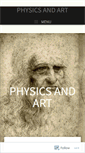 Mobile Screenshot of physics-art.com